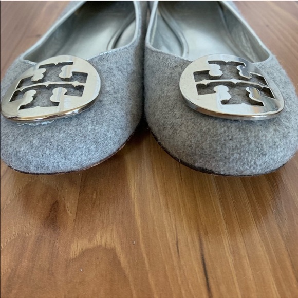 Tory Burch felt wool Reva flats - Picture 4 of 8